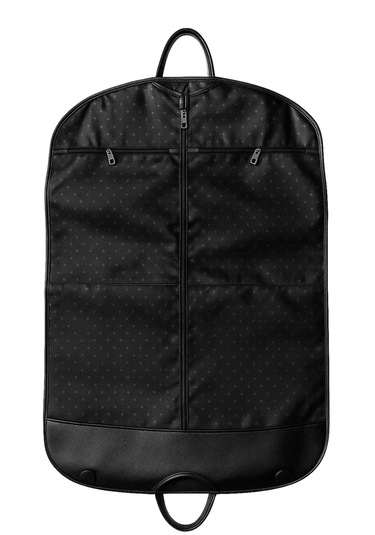 Deri Takım Elbise Taşıma Çantası Siyah