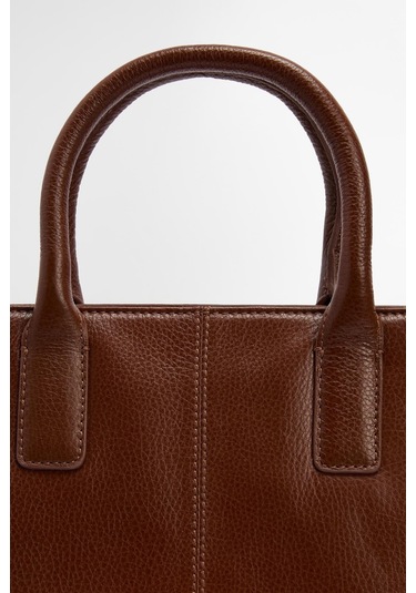 Barbour Birch Deri Kol Çantası Br11 Brown Kahverengi