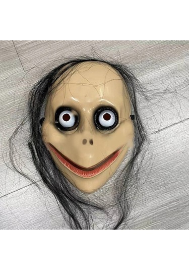 Jl Uzun Saç Maskesi İle Yeni Cadılar Bayramı Korku  Maske V