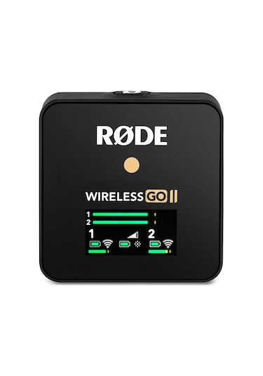 Rode Wireless Go II 2 Kişilik Kablosuz Yaka Mikrofonu