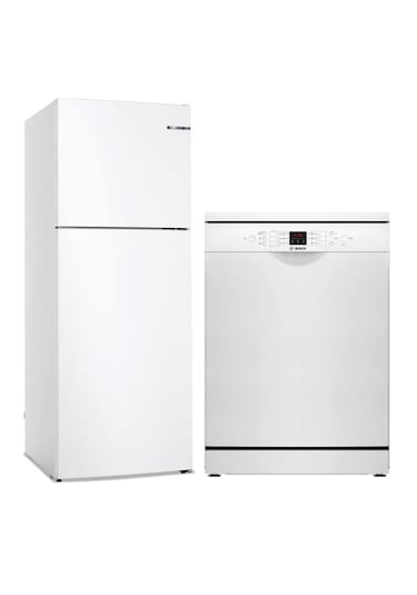 Bosch KDN55NWE0N - SMS26DW00T Çeyiz Paketi