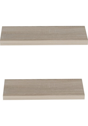 Minar Gizli Tutuculu 2'li Duvar Rafı 60 Cm - Sonomo