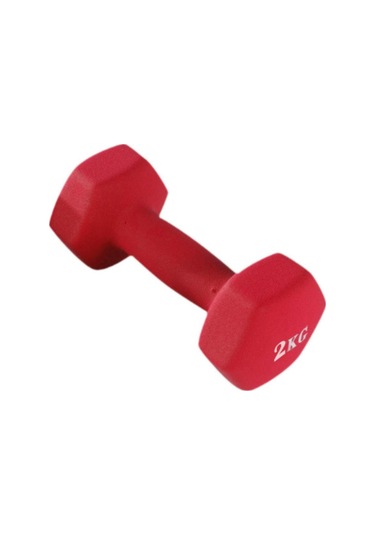 Suntek Erkekler Kadınlar İçin Egzersiz Dambılları Kırmızı