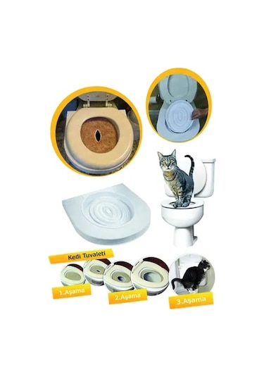 Mk Exclusıve Citikitty Klozet Kedi Tuvaleti Eğitim Seti