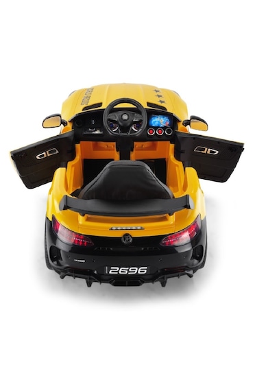 Baby2go 2696 Grand Akülü Araba 12 Volt / Sarı Sarı