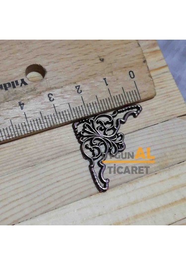 Orta Boy Kutu ve Sandık Aksesuar Seti Oksit Kilit Menteşe Köş Ayak ve Vida Takımı Hobi Ürünleri