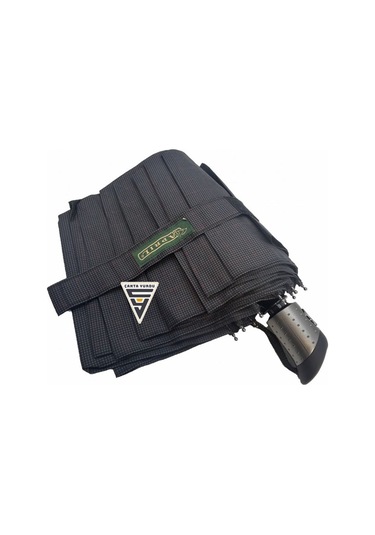 April A-216g A7 Su Geçirmez 10 Telli Tam Otomatik Şemsiye Siyah