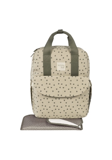 Walking Mum Poppy Bebek Bakım Sırt Çantası Moss Yeşil