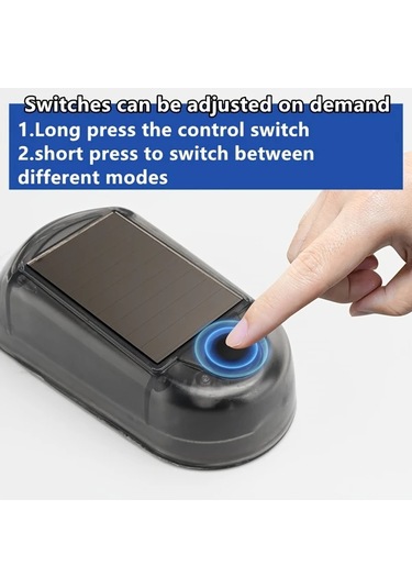 Xuweiwei 4 Adet Siyah Yeni Tip Mikro Led Araba Işıkları Motosiklet Bisiklet Dekorasyon Modifikasyon