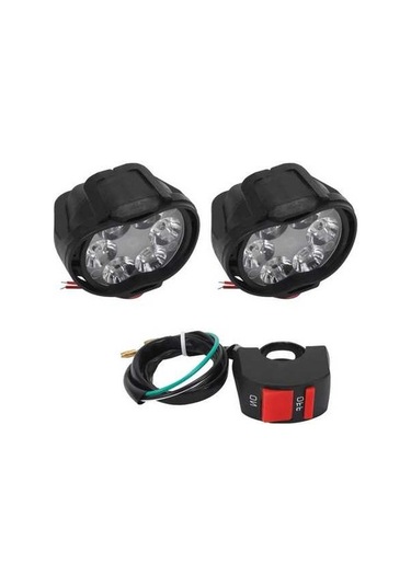 Novahub Spot Sis Motosiklet Led Lamba Işık Far Beyaz Altın Adet 6 İa Altın