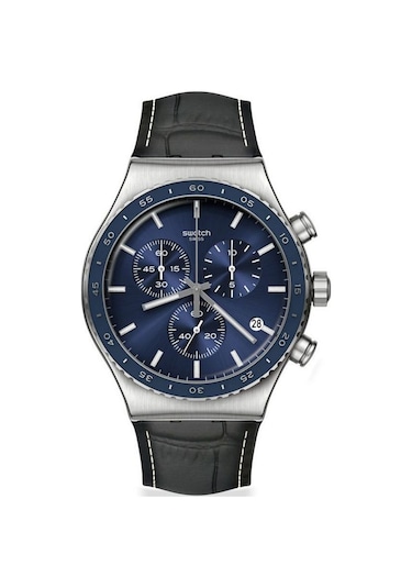 YVS496 Swatch Cobalt Lagoon Erkek Kol Saati