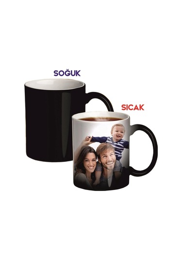 Kişiye Özel Baskılı Sihirli Kupa Bardak - Resimli Sihirli Bardak