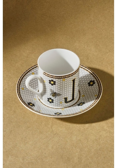 Karaca  J Harfli Kahve Fincanı 80 ml