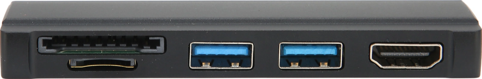 Xiyyadms Surface Pro 4/5/6 İçin 5-in-1 Usb 3.0 Hub: 4k Hdmı Çıkışı, 2x Usb 3.0, Sd/tf Kart Okuyucu, Siyah Alüminyum Dizüstü扩展底座