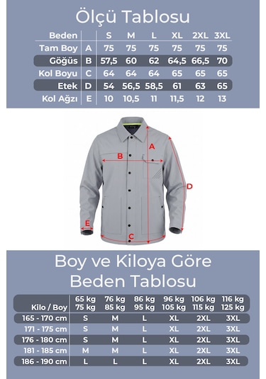 Goffra Erkek Metropole Modern Regular Fit Su İtici Teknik Ceket Gri M601-r0501-01