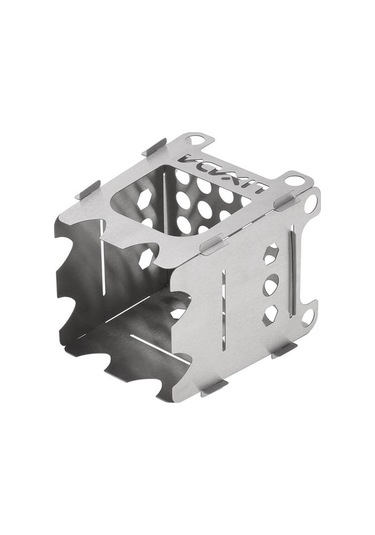 Pazly Titanyum Açık Kamp Soba - Taşınabilir Ultralight Katlanır Cep Soba - L Modeli Çok Renkli