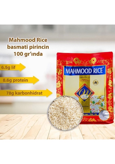 Mahmood Rice Pirinç 8 x 900 G