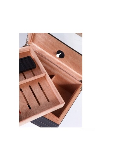 Parmida Humidor Puro Saklama Kutusu - Siyah 0162