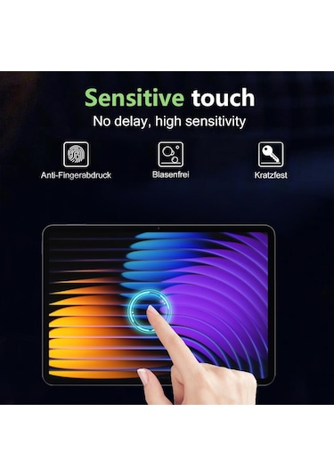 Samsung Uyumlu Galaxy Tab S10 Fe+ Plus 13.1inç Tablet Nano Ekran Koruyucu Kapaklı Kılıf