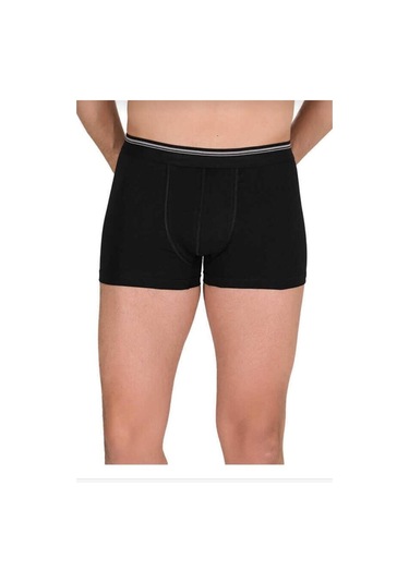 Berrak 1097 Erkek Likralı Düz Boxer 6 Adet 001
