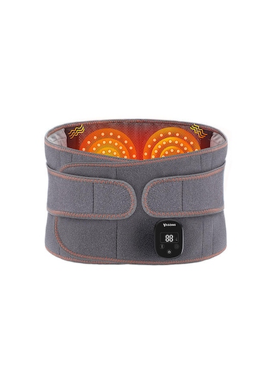 Yasomi Belmo Isıtma ve Titreşimli Dijital Ekran Şarjlı Bel Masaj Cihazı