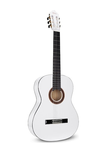 Valencia Vc103Twt Klasik Gitar Sap Çelikli 3/4 Beyaz