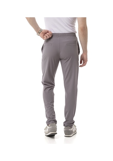 Monox Erkek Slim Fit Likralı Jogger Pantolon Gri
