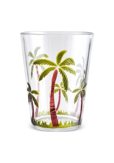 Karaca Palmera Akrilik Su Bardağı 430 Ml Şeffaf Şeffaf