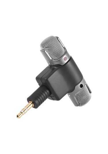 Fosenze Gopro Hero 3/3+/4 Ve Aee Spor Kameraları İçin Stereo Mikrofon - Ses Kalitesini Artırır - 3.5mm'den Mini Usb'ye Adaptör Kablosu Dahil