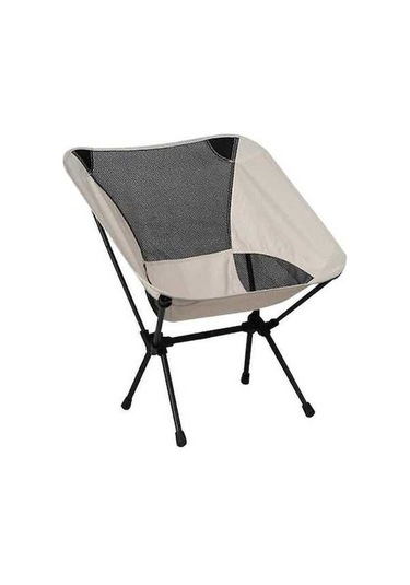 Bloomnest Yeni Çıkarılabilir Katlanır Plaj Ay Sandalyesi, A1145 Altın-siyah, Taşınabilir Balıkçılık Sandalyesi Altın - Siyah