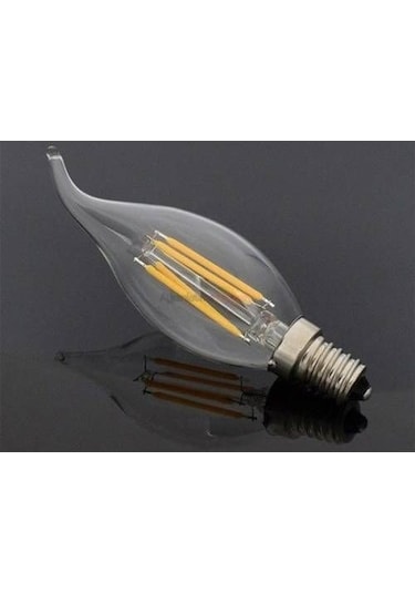 3 Adet Ct 4062 G Cata 4W Led Flament Ampul Günışığı 3200K E14 Duy