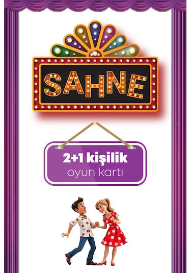 Sahne Teatral Performans Kutu Oyunu - Nar Oyunları
