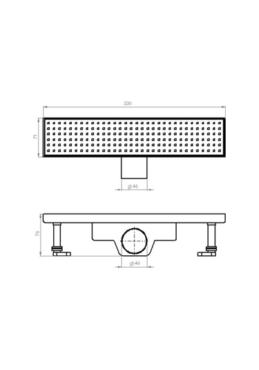 Tema Duş Kanalı 30 Cm Pls.taslı 93743 Diğer