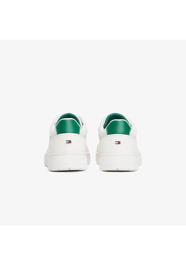 Tommy Hilfiger Low Top Mixture Erkek Beyaz Sneaker Fm0fm05467 Beyaz