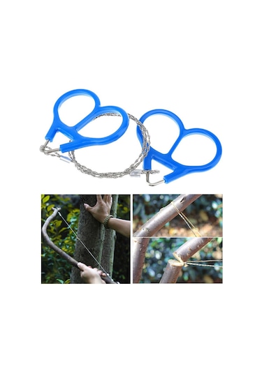 Hegi Paslanmaz Çelik Tel Testere, Kamp ve Cep Testeresi 63 CM