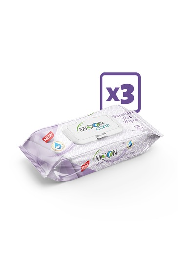 Mooncare Sensitive Islak Havlu 3x120