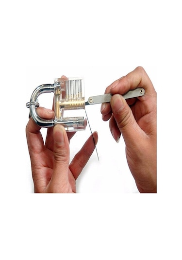 Valkyrie 15 Parça Bozuk Kilit Açma Seti + Şeffaf Asma Kilit