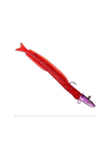 Profisher 5 Renk Silikon Yapay Metal Kafalı Yem 12.5 CM 13.9 G