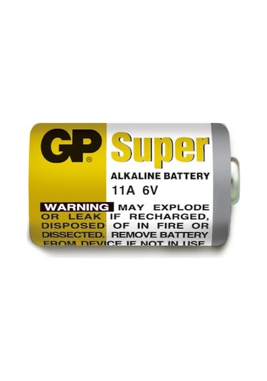 GP Super 11A MN11 6V Yüksek Voltaj Alkalin Pil 5'li