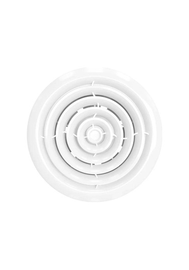 Ayas RF 5S Klapeli Yuvarlak Banyo Fanı 12.5 CM Beyaz