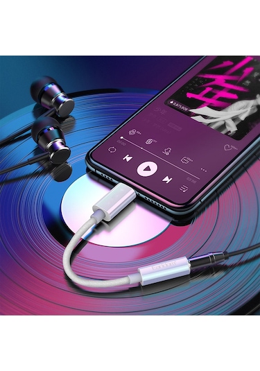 Earldom Ot68 Tak Çalıştır Lightning To Aux Dönüştürücü - Beya M414