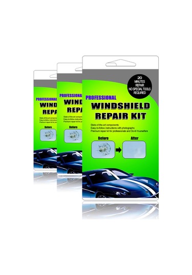 Ranyeek Araç Camı Onarım Seti - Çizik Ve Çatlakları Tamir Eden Dıy Enjeksiyonlu Reçinli Tamir Aracı