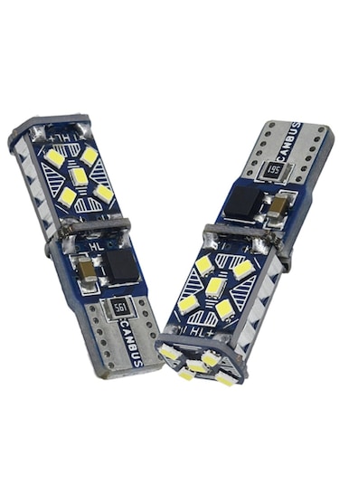 Kgn Led Ampul 12v T10 Canbus 15smd 2016 Beyaz