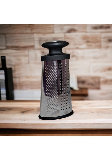 24 Cm Çift Taraflı Kule Çelik Rende El Rendesi Çift Taraflı Mini Gözenekli Fonksiyonel Mutfak Rendesi