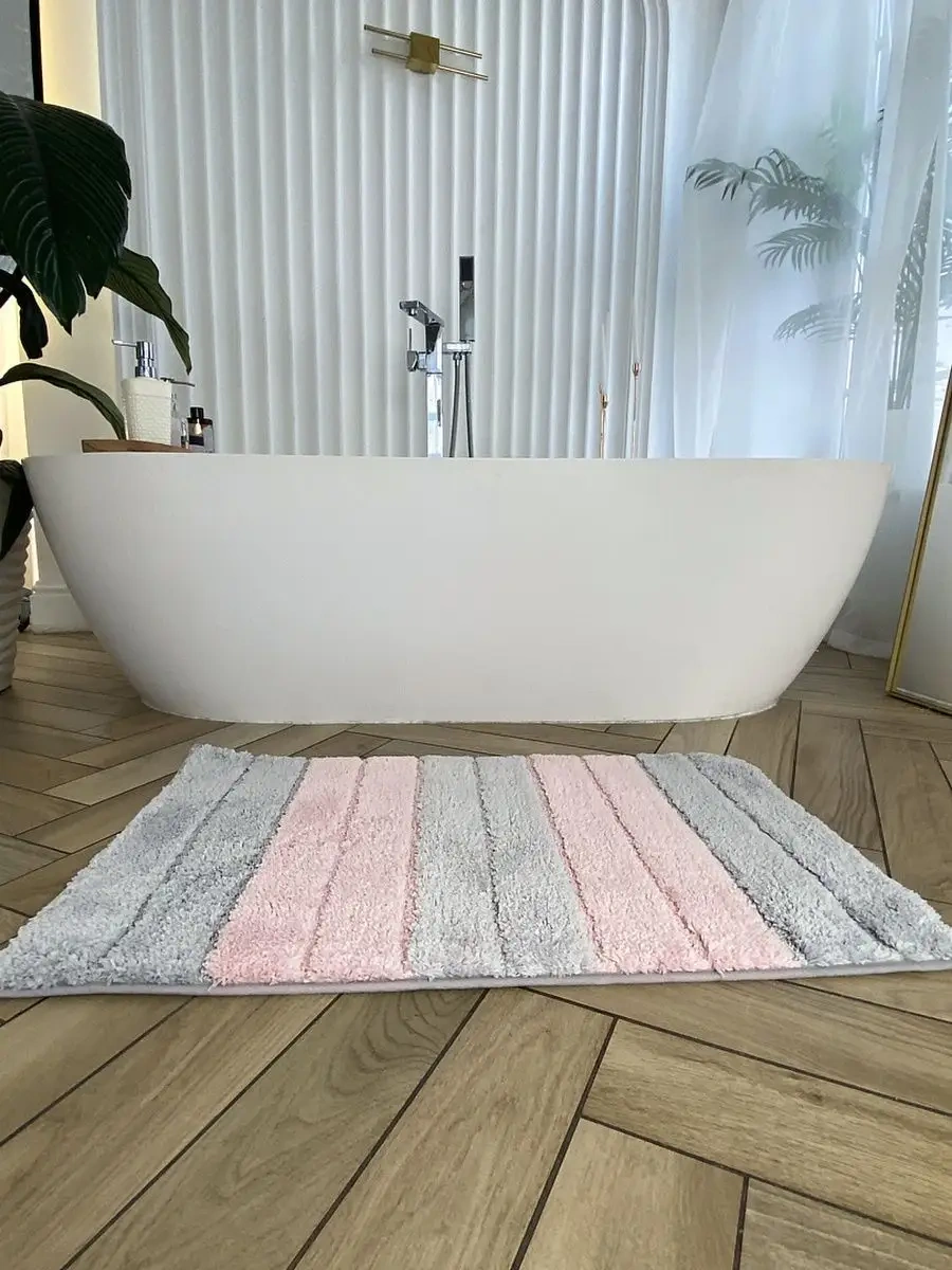 Homy Mood Banyo Ve Tuvalet Paspası 50x80 Cm 78144882 Pembe