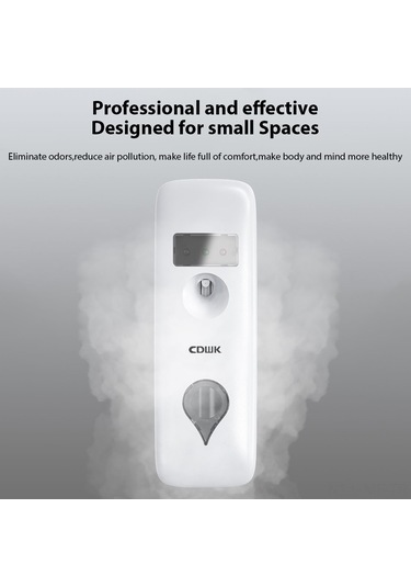 300ml Otomatik Hava Ferahlatıcı Sprey Dispenseri Duvara Monte/dik Durumda Banyo Otel Ofis Ticari Alanlar İçin Düşük Gürültülü Parfüm Dispenseri Çift Güç Kaynağı