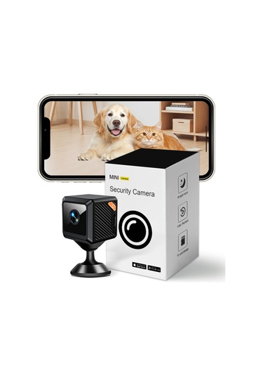 Ranyeek W02 Ev Güvenliği Kamerası: 1080p Hd, 140 Geniş Açı, İnfrafed Gece Görüşü, Hareket Algılama, Wifi Uzak Erişim, Hafıza Genişletme