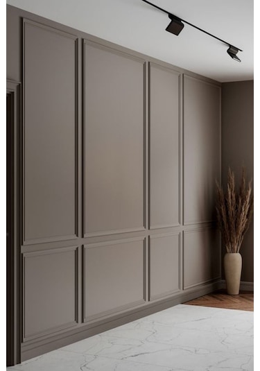 Decozza Boyanabilir Duvar Çıtası 2.5 Cm 10 Boy 24 Metre 1boy 240 Cm Df-2513