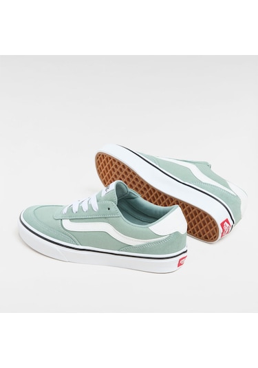 Vans Brooklyn Ls Kadın Yeşil Sneaker Yeşil