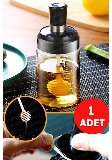 Cooker Cam Kavanoz Bal Kavanozu 300 Ml - Şeffaf
